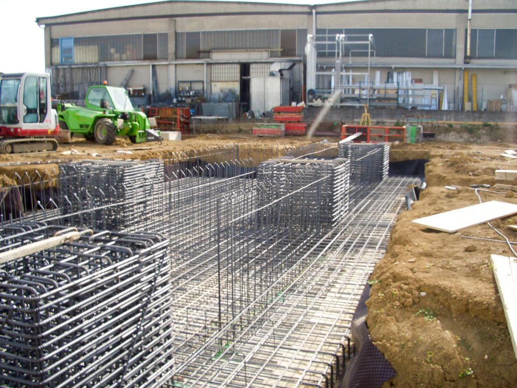 Lavorazione (Costruzione capannone industriale)